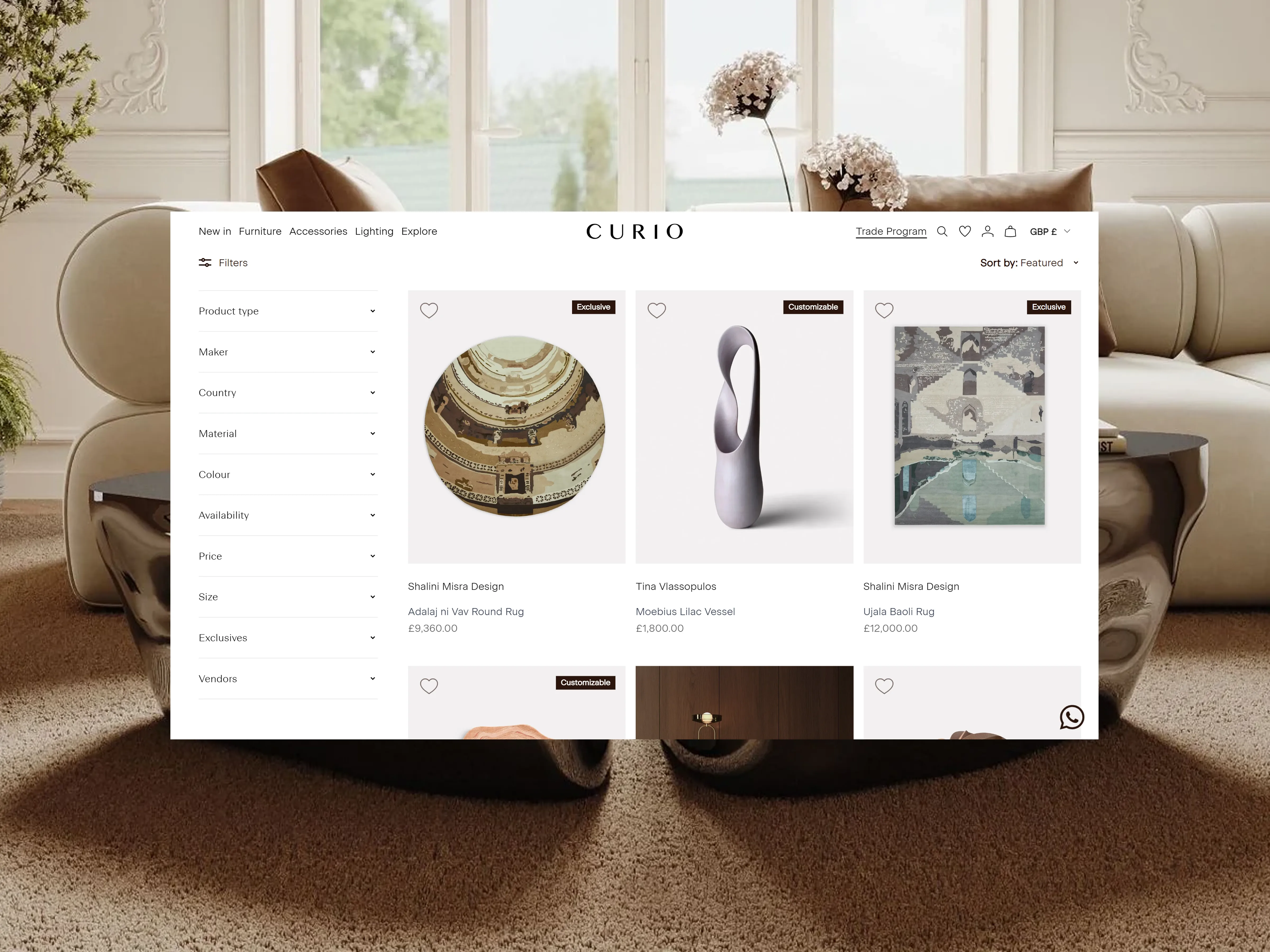 Curio — engineered build